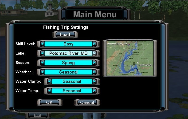 Скриншот из игры Pro Bass Fishing 2003 под номером 1