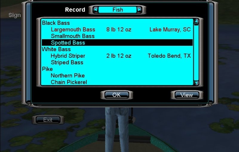 Скриншот из игры Pro Bass Fishing 2003 под номером 7