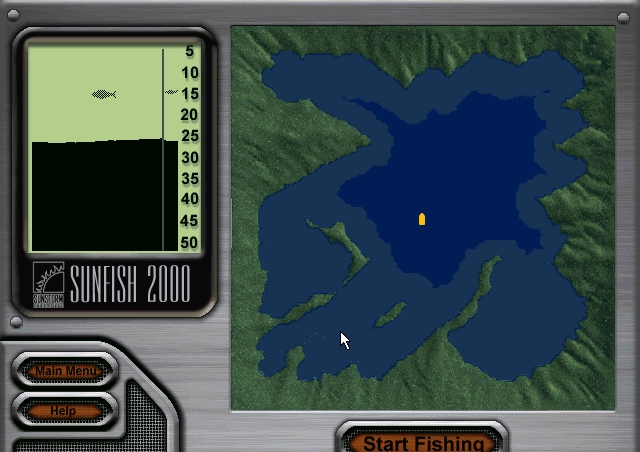 Скриншот из игры Pro Bass Fishing под номером 1