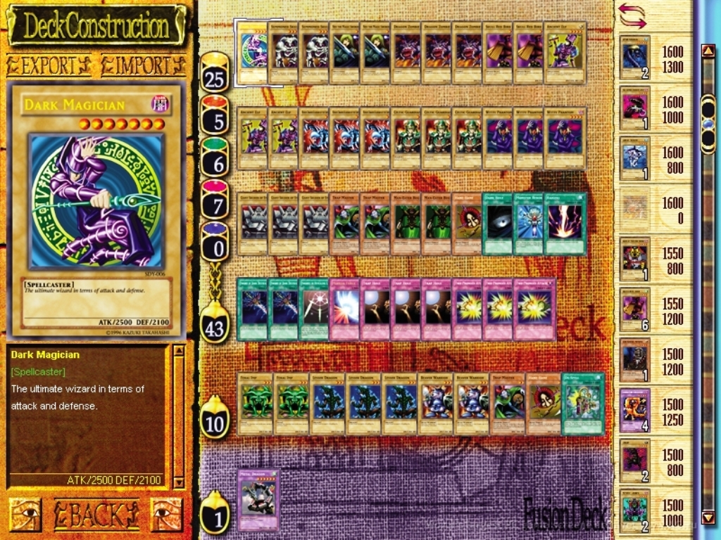 Скриншот из игры Yu-Gi-Oh! Power of Chaos: Yugi the Destiny под номером 1