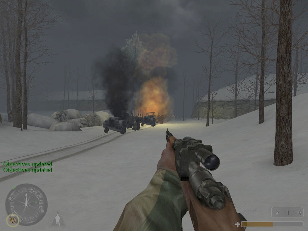 Скриншот из игры Call of Duty под номером 41