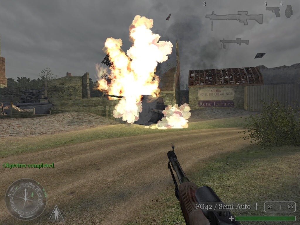 Скриншот из игры Call of Duty под номером 61
