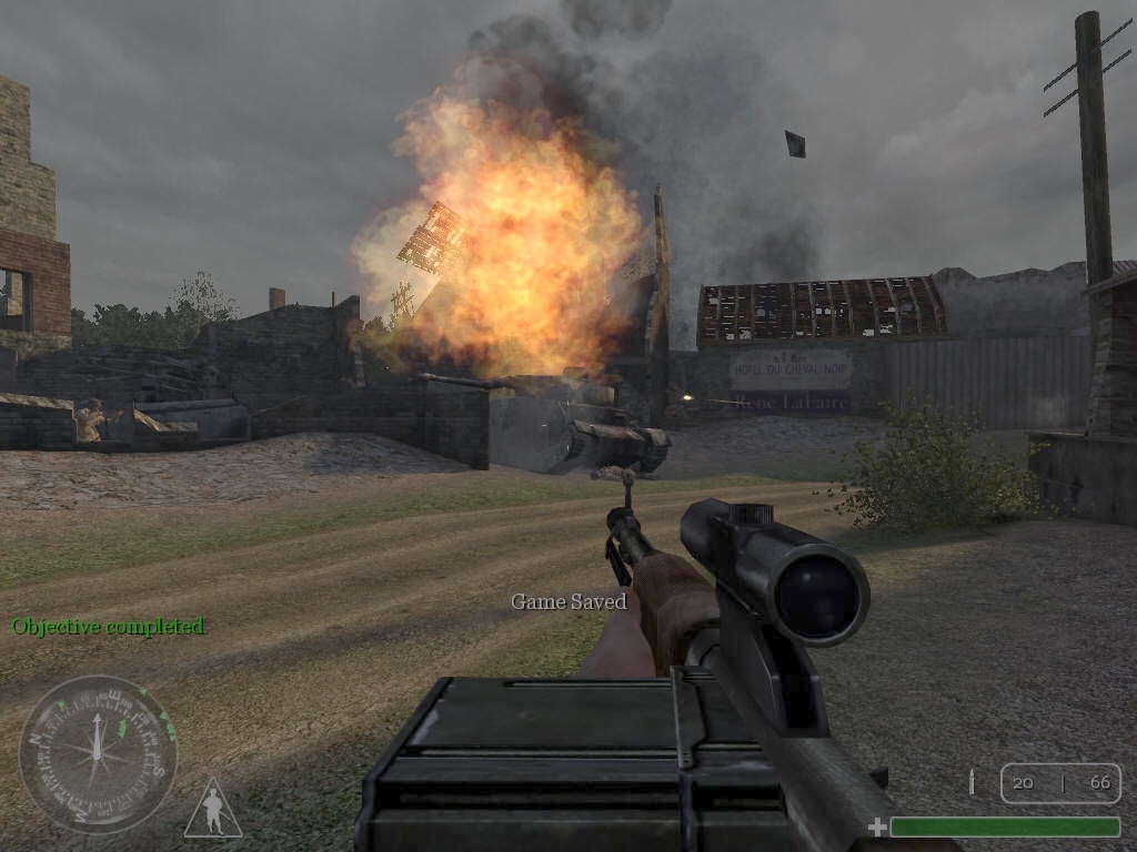 Скриншот из игры Call of Duty под номером 62