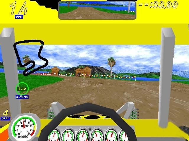 Скриншот из игры SODA Off-Road Racing под номером 2