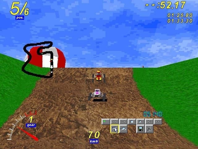Скриншот из игры SODA Off-Road Racing под номером 3