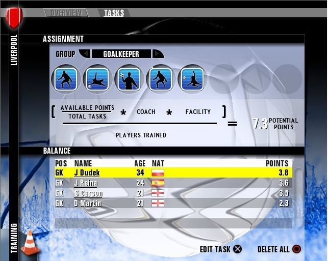Скриншот из игры Premier Manager 08 под номером 2