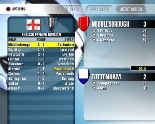 Скриншот из игры Premier Manager 2006-2007 под номером 3