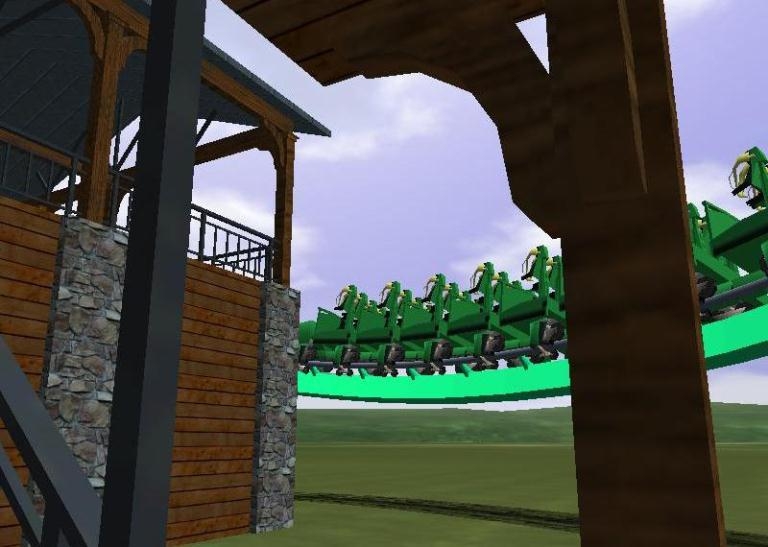 Скриншот из игры Hyper Rails: Advanced 3D Roller Coaster Design под номером 13