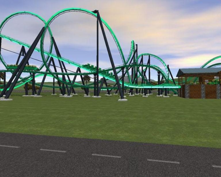 Скриншот из игры Hyper Rails: Advanced 3D Roller Coaster Design под номером 20
