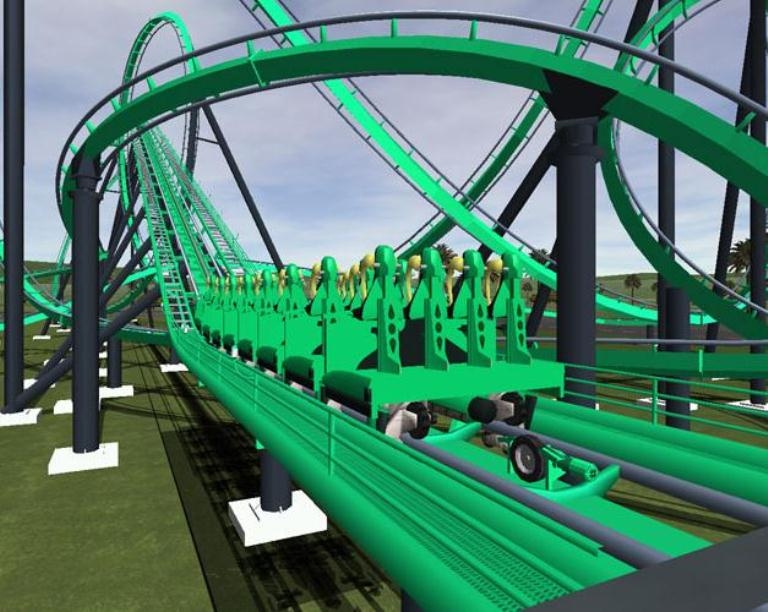 Скриншот из игры Hyper Rails: Advanced 3D Roller Coaster Design под номером 21
