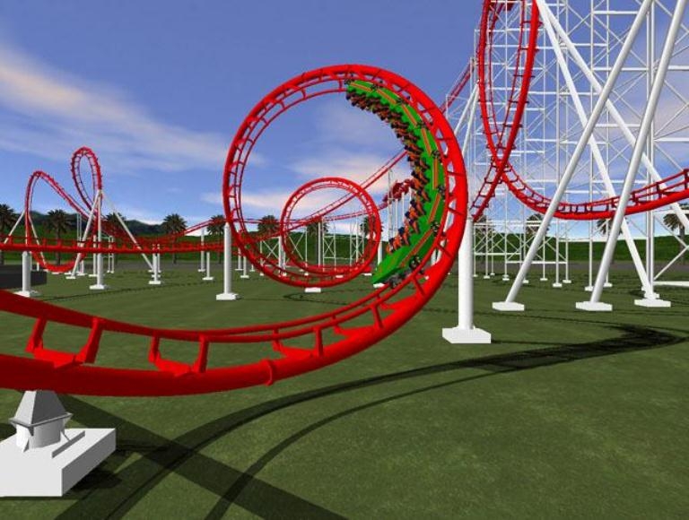 Скриншот из игры Hyper Rails: Advanced 3D Roller Coaster Design под номером 23