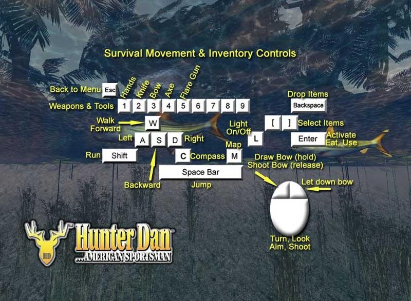 Скриншот из игры Hunter Dan Bowfishing Survival Gauntlet под номером 3