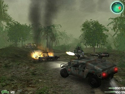 Скриншот из игры Humvee Assault под номером 1