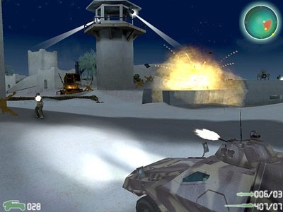 Скриншот из игры Humvee Assault под номером 2