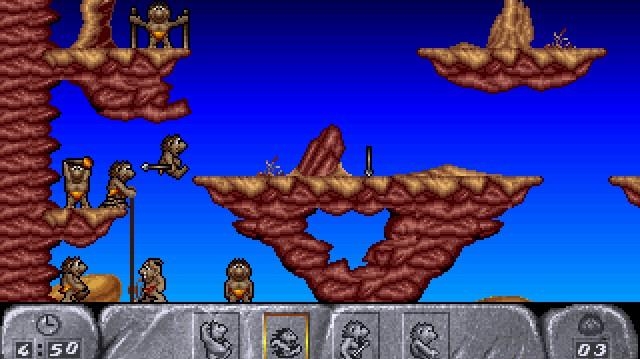 Скриншот из игры Humans 2: The Jurassic Levels под номером 13