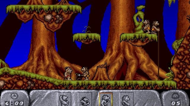 Скриншот из игры Humans 2: The Jurassic Levels под номером 8