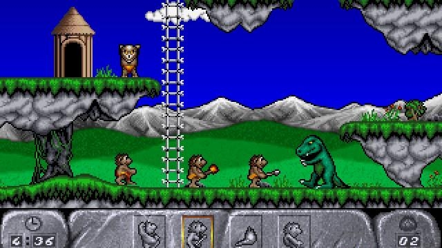 Скриншот из игры Humans 2: The Jurassic Levels под номером 9