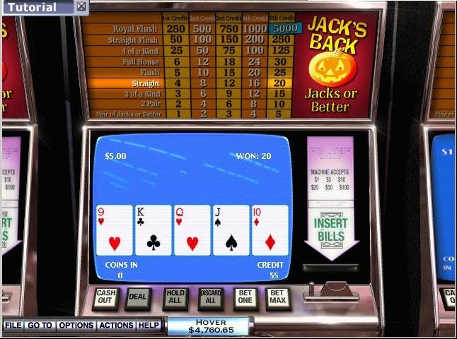 Скриншот из игры Hoyle Slots and Video Poker под номером 5