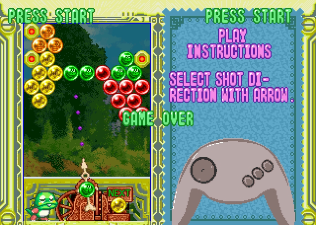 Скриншот из игры Bust-A-Move 3 DX под номером 2