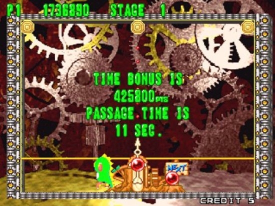 Скриншот из игры Bust-A-Move 2 под номером 3