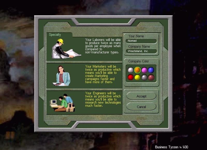 Скриншот из игры Business Tycoon под номером 1