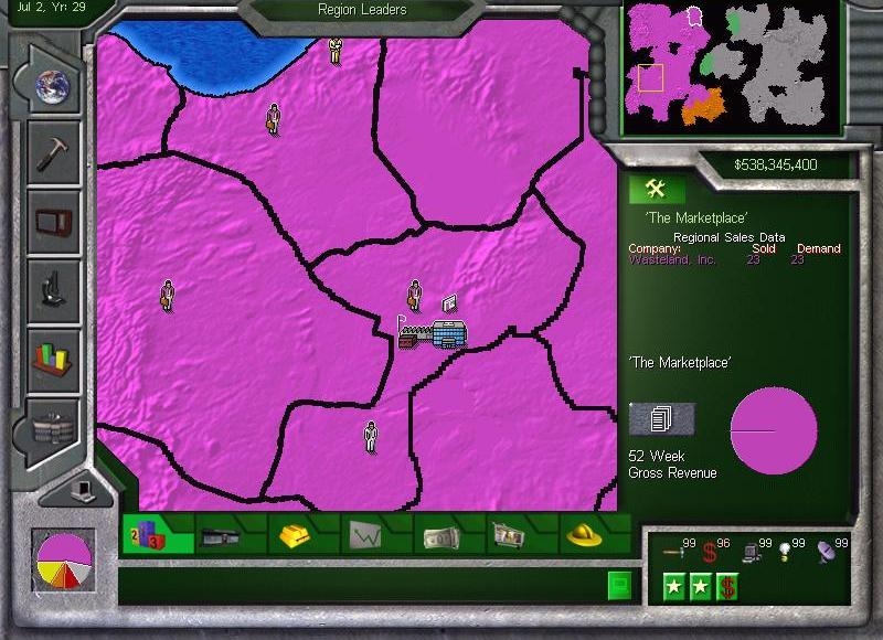 Скриншот из игры Business Tycoon под номером 10
