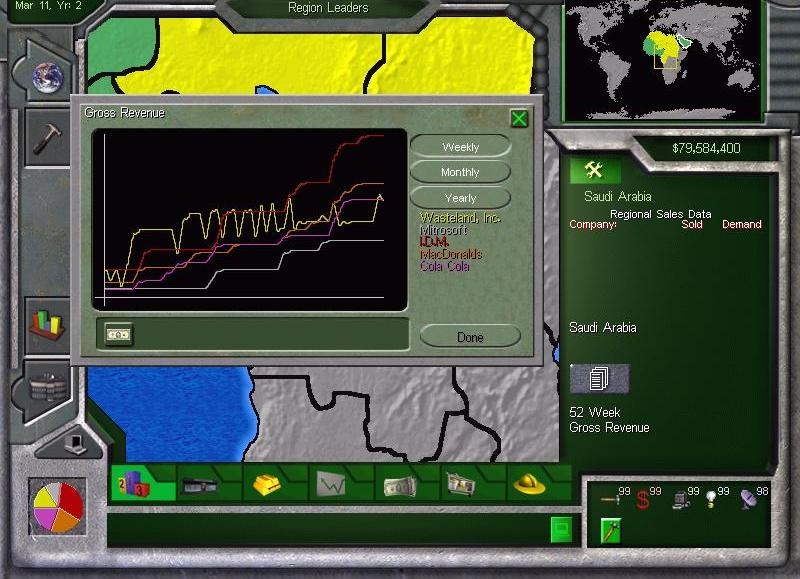 Скриншот из игры Business Tycoon под номером 3