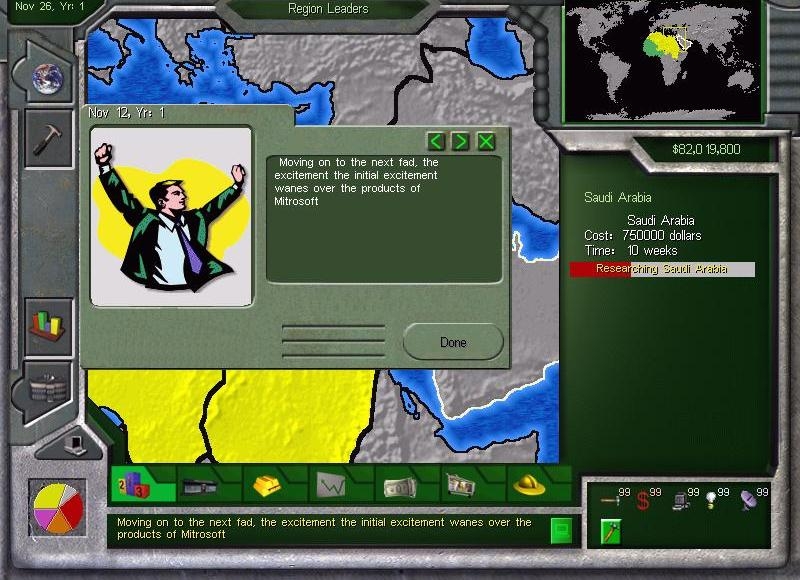 Скриншот из игры Business Tycoon под номером 5