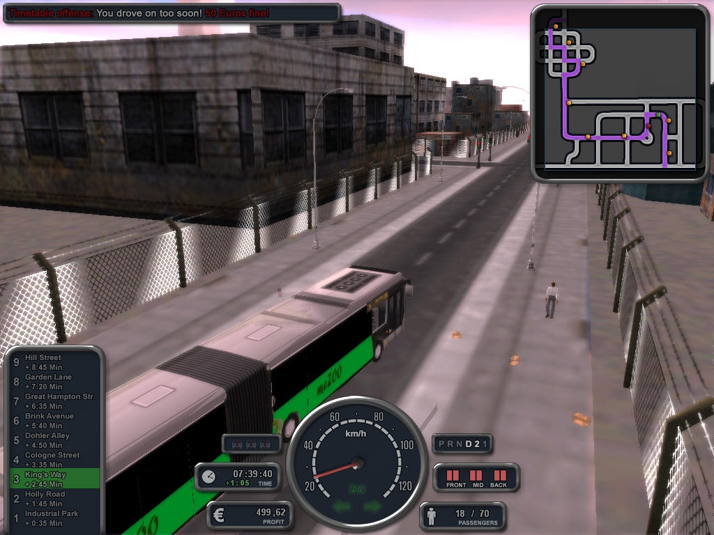 Скриншот из игры Bus Simulator 2008 под номером 21