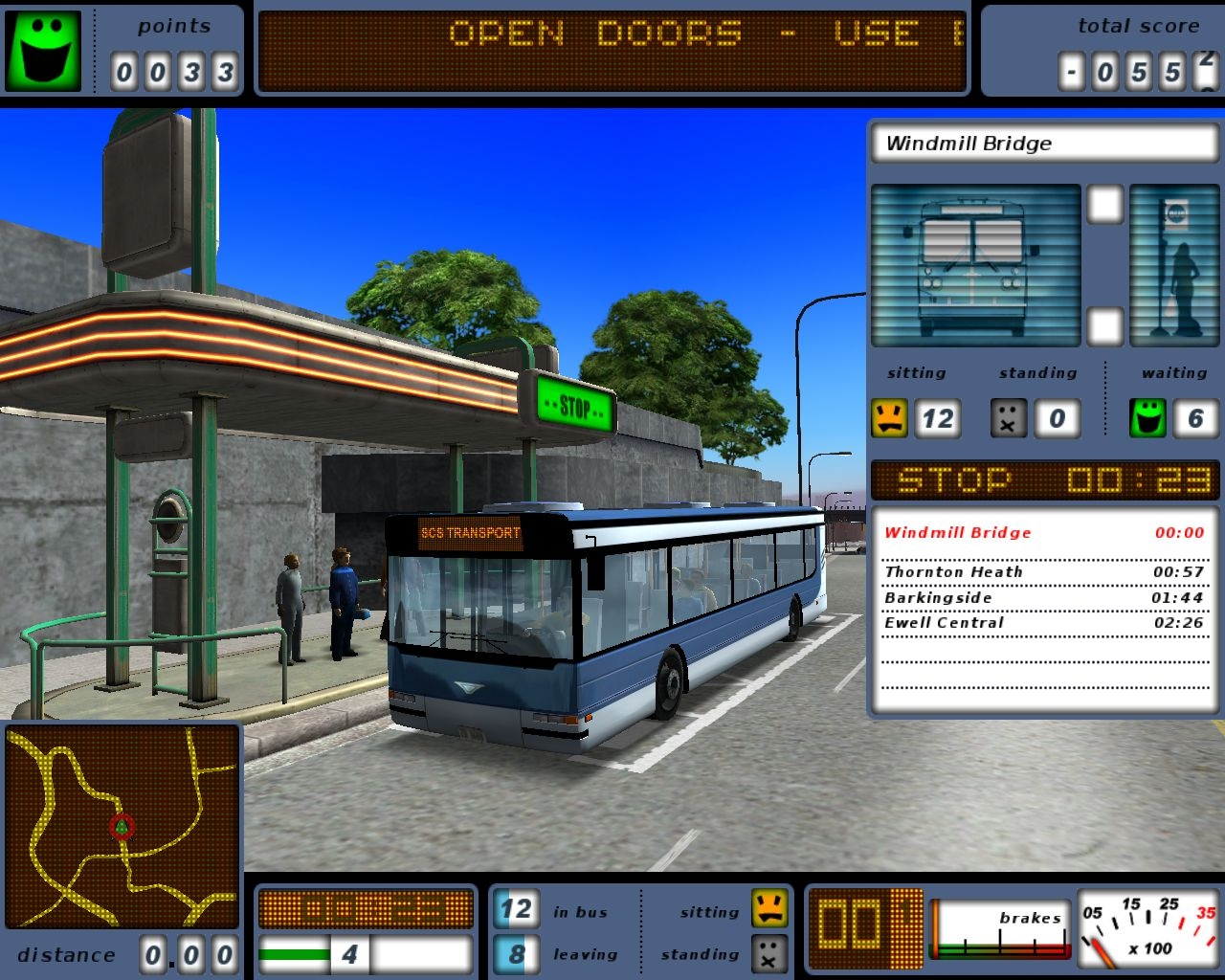 Скриншот из игры Bus Driver под номером 10