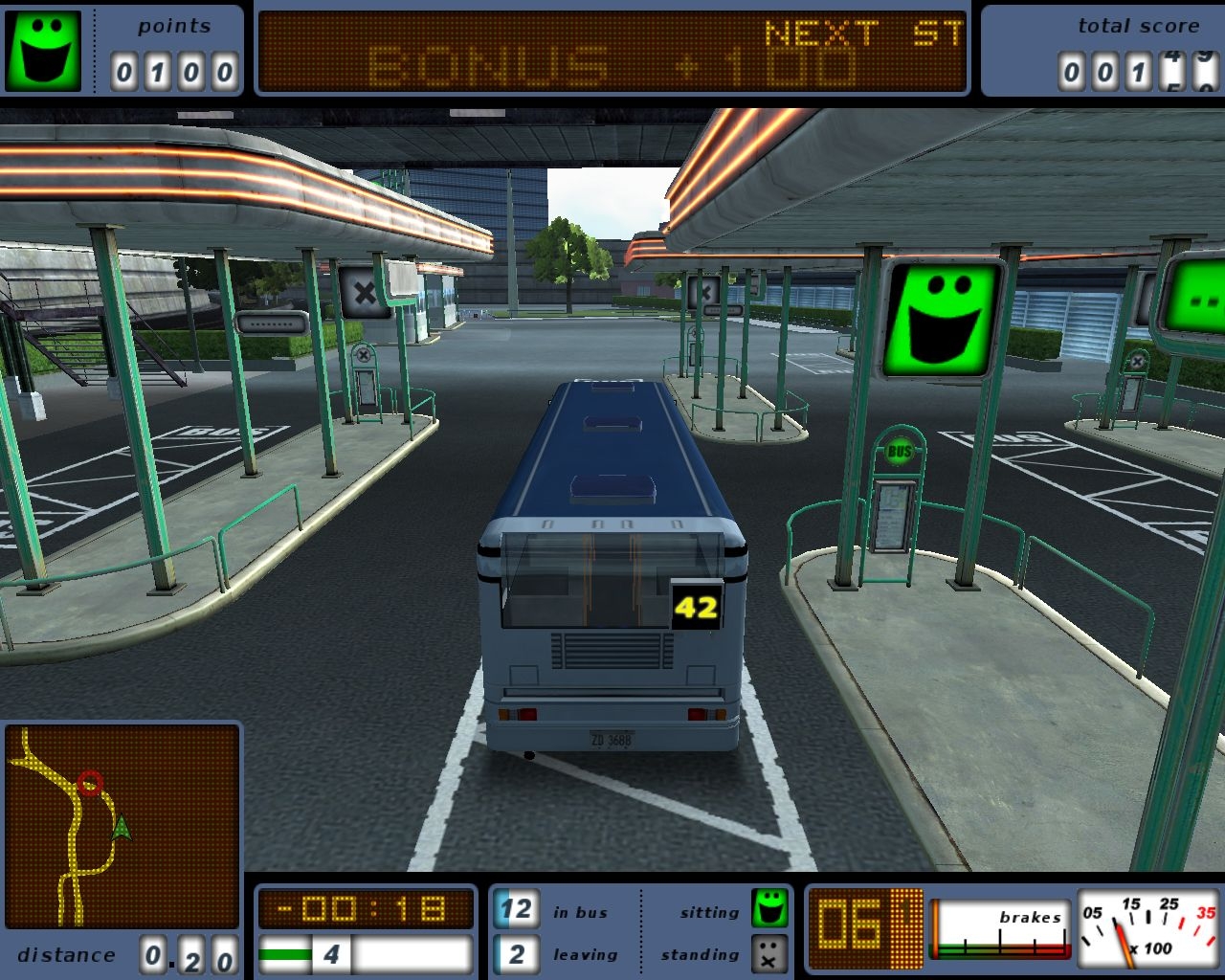 Скриншот из игры Bus Driver под номером 20