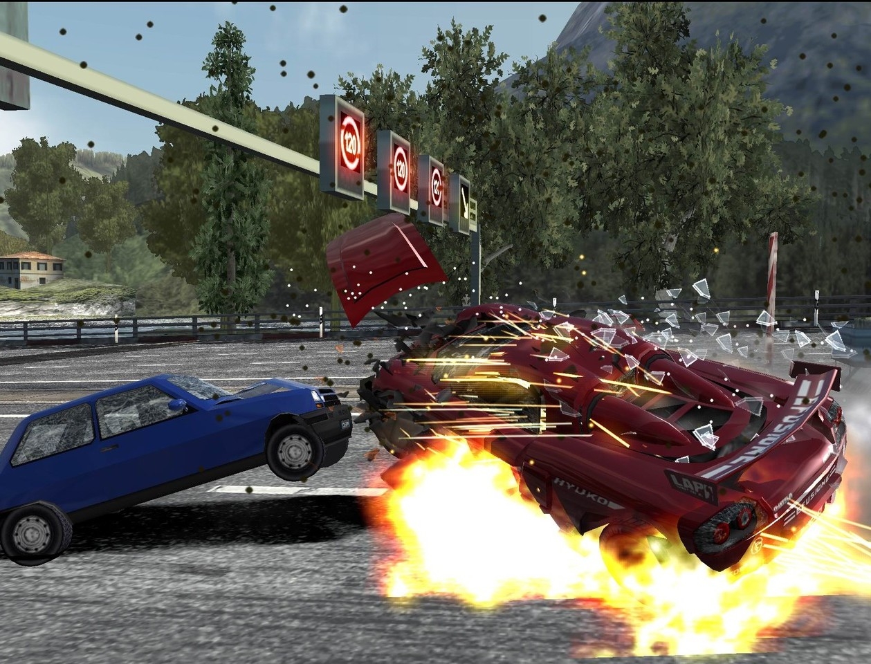 Скриншот из игры Burnout 3: Takedown под номером 36