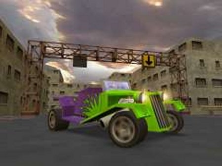 Скриншот из игры Buzzing Cars под номером 1