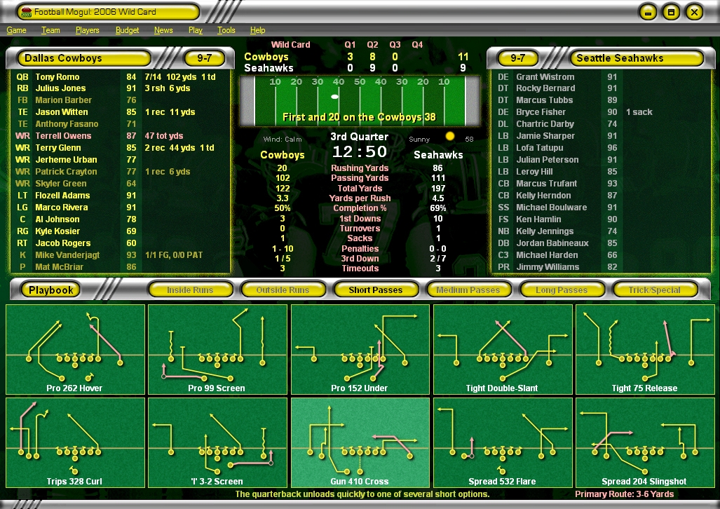 Скриншот из игры Football Mogul 2008 под номером 2