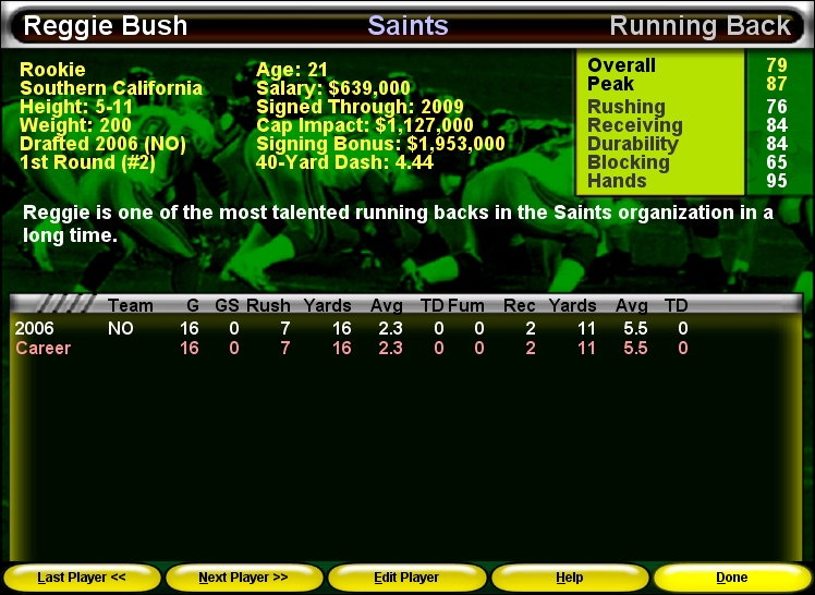 Скриншот из игры Football Mogul 2007 под номером 3