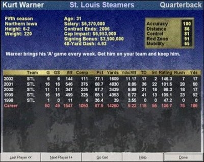 Скриншот из игры Football Mogul 2003 под номером 6
