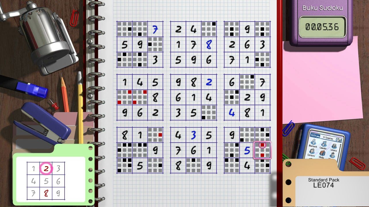 Скриншот из игры Buku Sudoku под номером 12