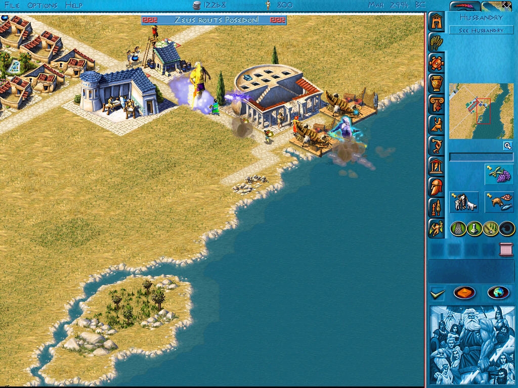 Скриншот из игры Zeus: Poseidon Expansion под номером 2