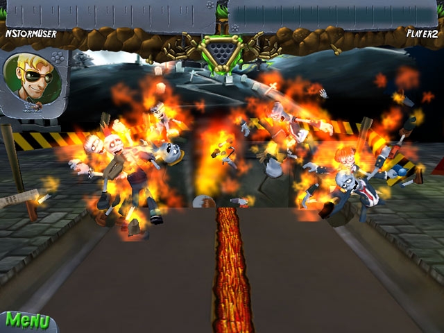 Скриншот из игры Zombie Bowl-O-Rama под номером 4