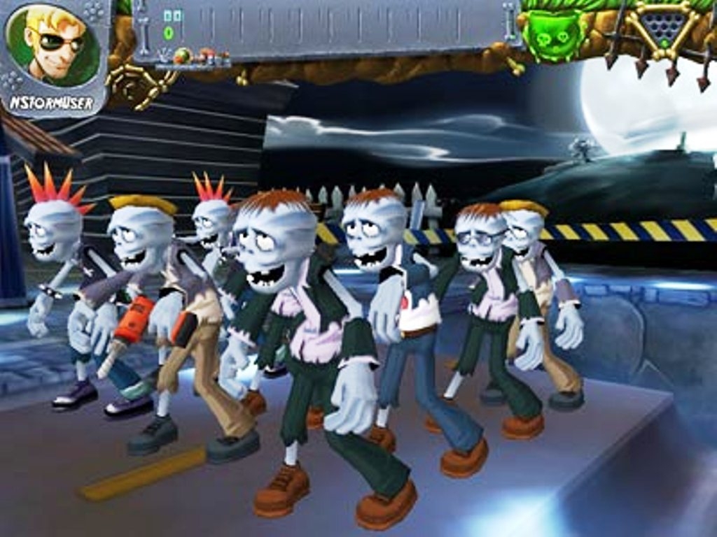 Скриншот из игры Zombie Bowl-O-Rama под номером 6