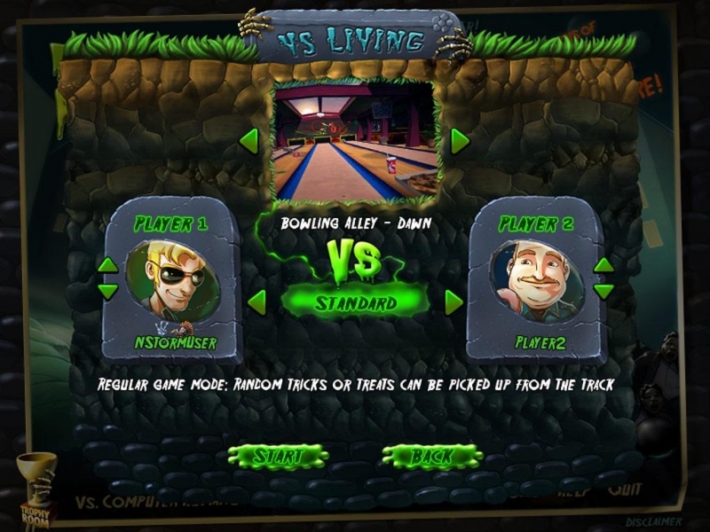 Скриншот из игры Zombie Bowl-O-Rama под номером 7