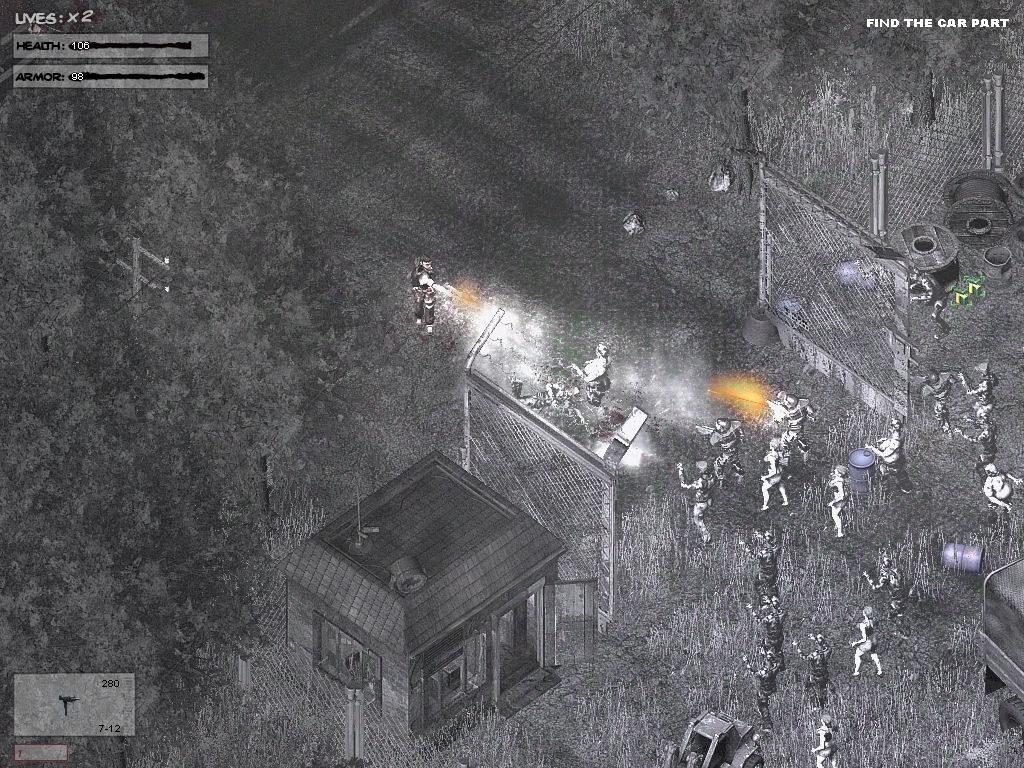 Скриншот из игры Zombie Shooter 2 под номером 1