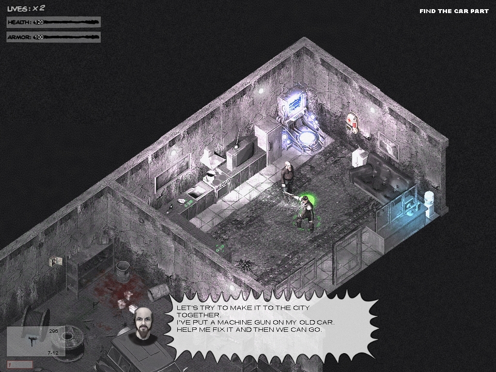 Скриншот из игры Zombie Shooter 2 под номером 2