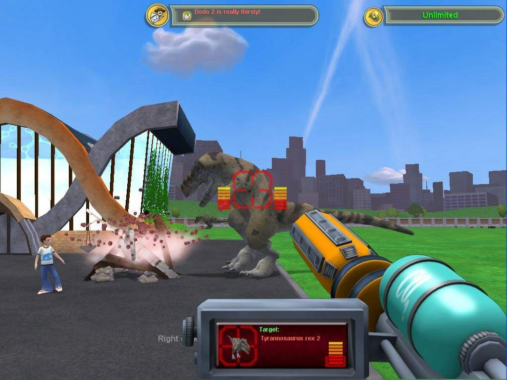 Скриншот из игры Zoo Tycoon 2: Extinct Animals под номером 4