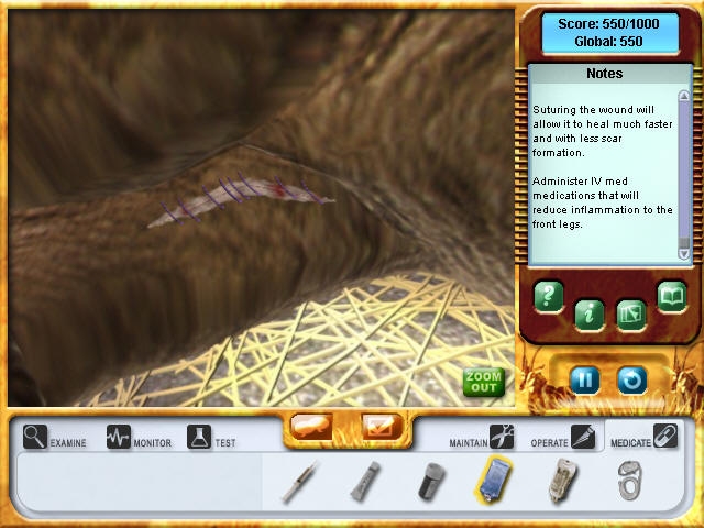 Скриншот из игры Zoo Vet: Endangered Animals под номером 10