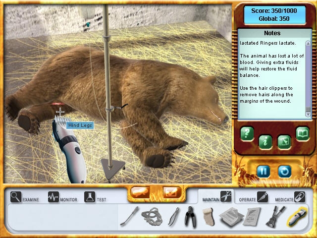 Скриншот из игры Zoo Vet: Endangered Animals под номером 12