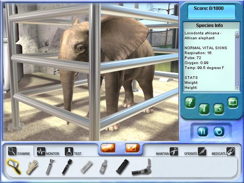 Скриншот из игры Zoo Vet: Endangered Animals под номером 2