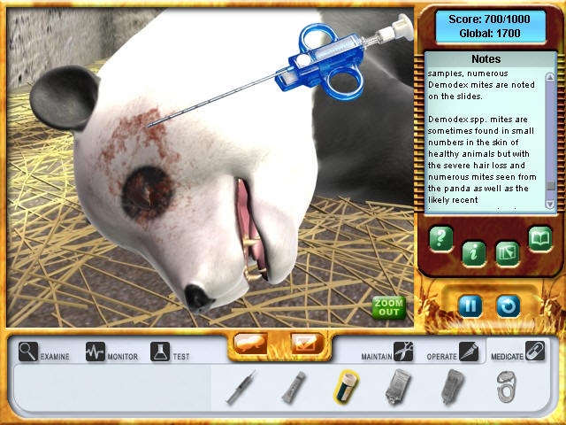 Скриншот из игры Zoo Vet: Endangered Animals под номером 28