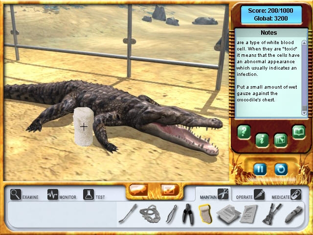 Скриншот из игры Zoo Vet: Endangered Animals под номером 32