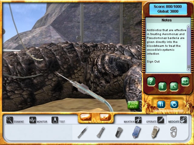 Скриншот из игры Zoo Vet: Endangered Animals под номером 34